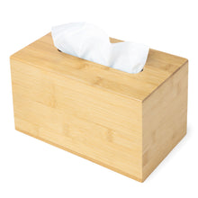 Load image into Gallery viewer, Rectangular-Tall Bamboo Tissue Box Cover