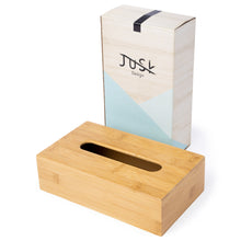 Load image into Gallery viewer, Rectangular-Short Bamboo Tissue Box Cover